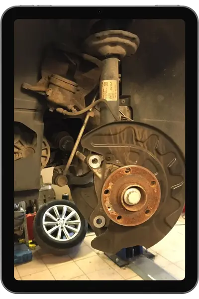 Wymiana klocków hamulcowych Skoda Skala 1.0 TSI hamulce 5